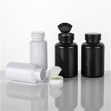 Potel Plastig Capsiwl Tablet Pen Agored Hawdd